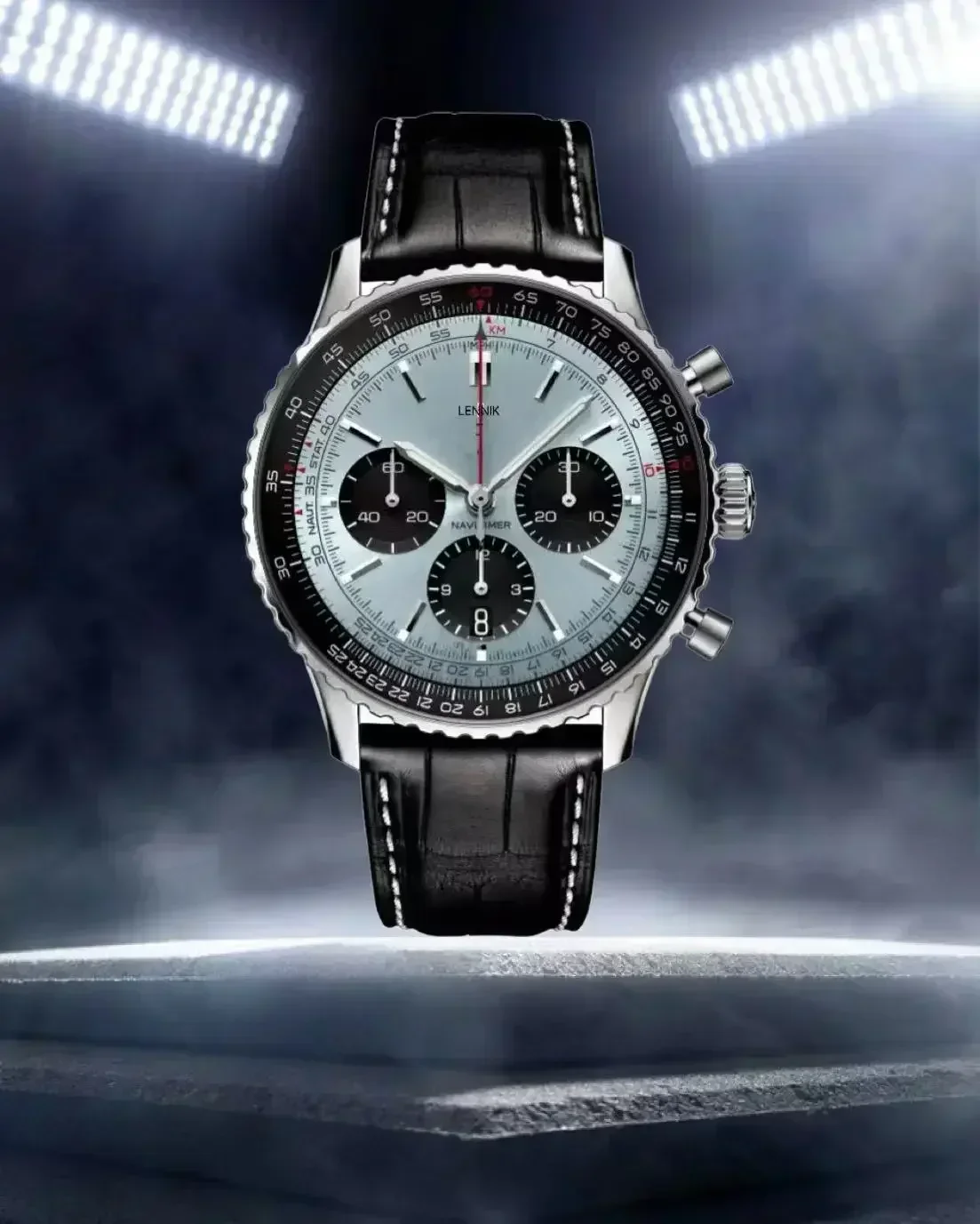 Breitling Navitimer B01 Chronograph 46 - Silver Dial Men's Watch - Image 4