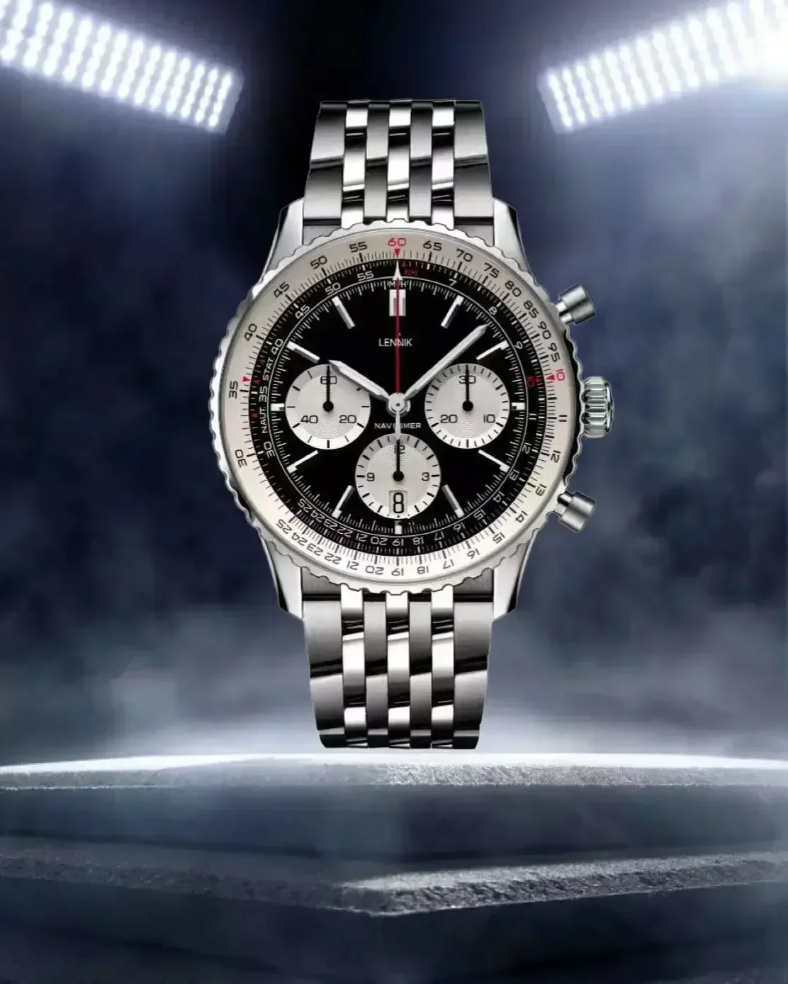 Breitling Navitimer B01 Chronograph 46 - Silver Dial Men's Watch